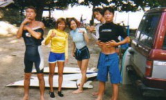 1999年6月　バリ島　サーフトリップ